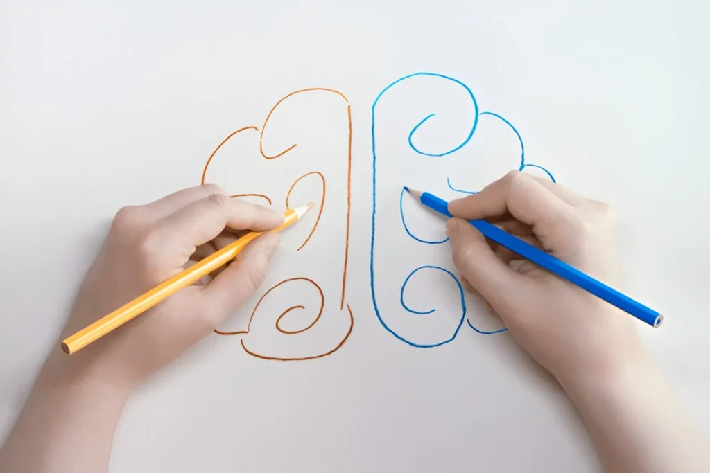 brain handwriting connection