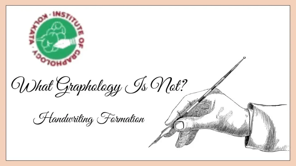What Graphology Is Not?