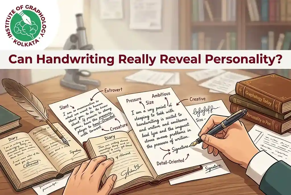 best graphology institute in Kolkata, Psychological analysis of handwriting